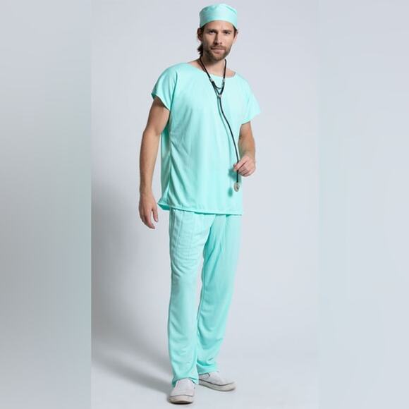 California Costumes Other - NEW California Costumes Doctor Scrubs Halloween Costume Size Large